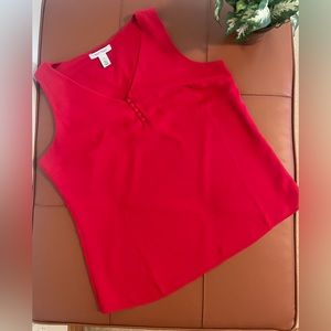 WHBM Red tank top size M